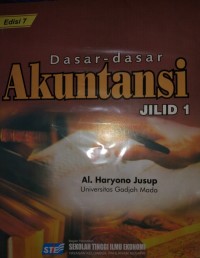 Dasar-dasar akuntansi, jilid 1