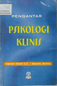 Pengantar psikologi klinis