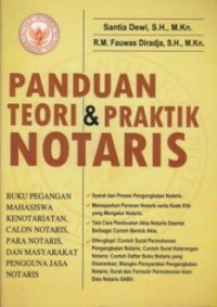 Panduan teori & praktik notaris