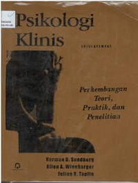 Psikologi klinis : perkembangan teori, praktik dan penelitian