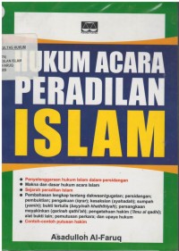 Hukum acara peradilan islam