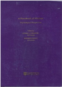 A handbook of wisdom : psychological perspectives