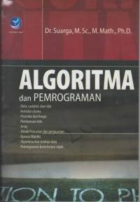 Algoritma dan pemrograman