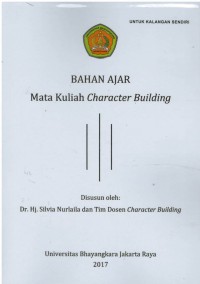 Bahan ajar mata kuliah character building