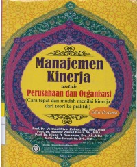 Manajemen kinerja untuk perusahaan dan organisasi