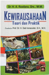 Kewirausahaan : teori dan praktik