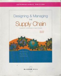 Image of Designing & managing the supply chain : concepts, strategis & case studies