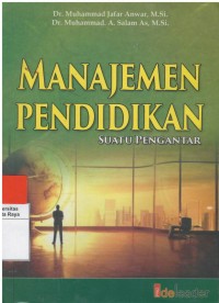 Manajemen pendidikan : suatu pengantar