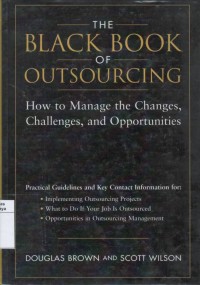 The black book of outsourcing