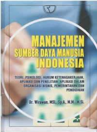 Manajemen sumber daya manusia Indonesia