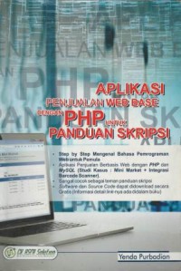 Aplikasi penjualan web base dengan PHP untuk panduan skripsi