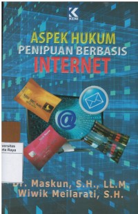 Aspek hukum penipuan berbasis internet