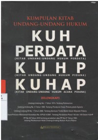 Kumpulan kitab undang - undang hukum