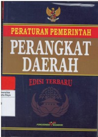 Peraturan pemerintah perangkat daerah