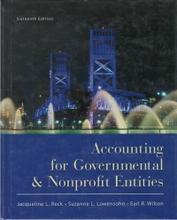 Accounting for govermental & nonprofit entities