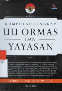 Kumpulan lengkap undang - undang ormas dan yayasan