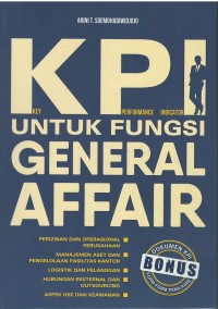 Key perfomance indicator untuk fungsi general affair