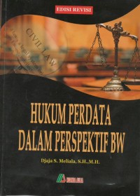 Hukum perdata dalam perspektif BW