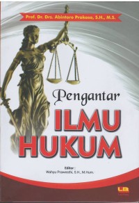 Pengantar ilmu hukum