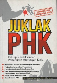 Petunjuk pelaksanaan pemutusan hubungan kerja