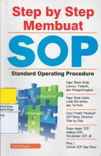 Step by step membuat SOP : standard operating procedure