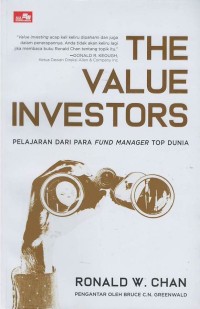 The value investor : pelajaran dari para fund manager top dunia