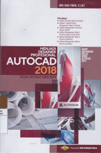 Menjadi desainer profesional autocad 2018 belajar dari dasar sampai mahir