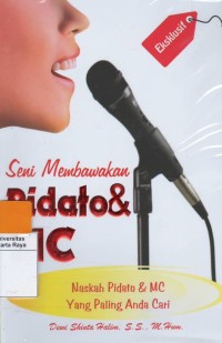 Seni membawakan pidato & mc