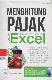 Menghitung pajak dengan microsoft office excel