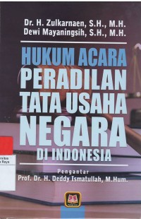 Hukum acara peradilan tata usaha negara di Indonesia