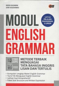 Modul english grammar