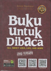Buku untuk dibaca : all about love, life and hope