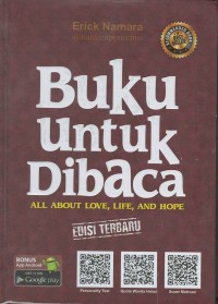 Buku untuk dibaca : all about love, life and hope