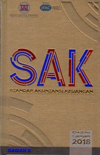 Sak (standar akuntansi keuangan), bagian B