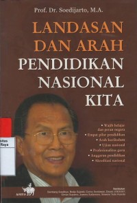 Landasan dan arah pendidikan nasional kita