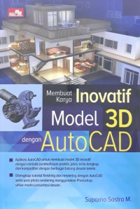 Membuat karya inovatif model 3d dengan autocad