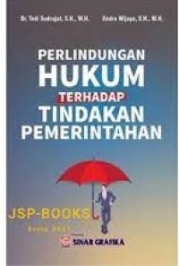 Perlindungan Hukum Terhadap Tindakan Pemerintahan