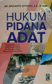 Hukum Pidana Adat