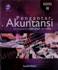 Pengantar akuntansi: Berdasarkan SAK ETAP dan IFRS