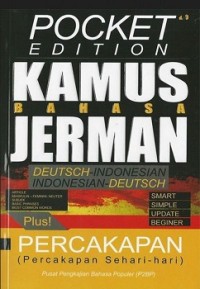 Pocket edition kamus bahasa jerman