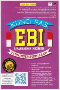 Kunci pas EBI (Ejaan Bahasa Indonesia) yang disempurnakan