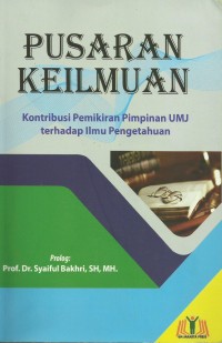 Pusaran keilmuan, kontribusi pemikiran pimpinan terhadap ilmu pengetahuan