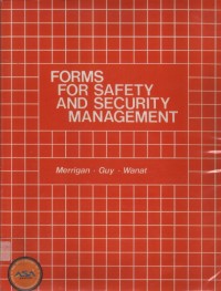 Form for safety and security management