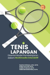 Tenis lapangan disertai model pembelajaran dalam multimedia interaktif