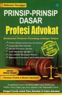 Image of Prinsip-prinsif dasar profesi advokat