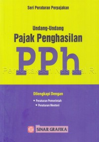 Undang-undang pajak penghasilan PPh