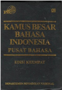 Kamus besar bahasa Indonesia pusat bahasa