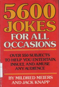 5600 Jokes for all occasioner