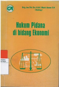 Hukum pidana di bidang ekonomi