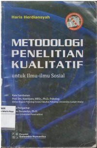 Metodologi penelitian kualitatif untuk ilmu-ilmu sosial